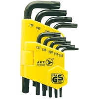 JTK-9TP Tamperproof Key Set, 9 Pcs., Torx&reg; Distribution Élite MP