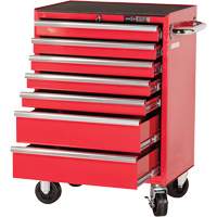 PRC2707 Pro Series Roller Cabinet, 7 Drawers, 27" W x 16" D x Red Distribution Élite MP