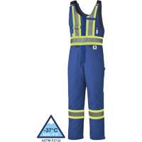 5524A High-Visibility Flame-Resistant Quilted Safety Coveralls, 2X-Large, Royal Blue Distribution Élite MP