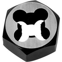 Fili&egrave;re de refiletage hexagonale pour boulon, dia. 1", Filet de M6x1, Acier au chrome Distribution Élite MP