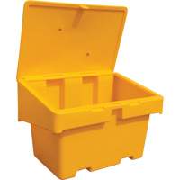 Salt Sand Container SOS, With Hasp, 48" x 33" x 34", 18.5 cu. Ft., Yellow Distribution Élite MP