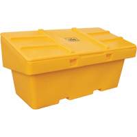 Salt Sand Container SOS, With Hasp, 72" x 36" x 36", 36 cu. Ft., Yellow Distribution Élite MP