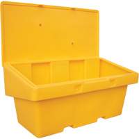 Salt Sand Container SOS, With Hasp, 72" x 36" x 36", 36 cu. Ft., Yellow Distribution Élite MP