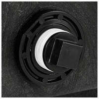 Stock Tank, 69" D x 63.25" W x 25" H, 2500 lbs. Capacity, Black Distribution Élite MP