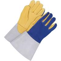 Gants pour soudeur TIG avec poignet de 5,5", Cuir fleur de daim, Taille 10 Distribution Élite MP