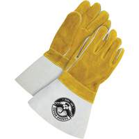 Gants pour soudeur avec poignet de 5", Cuir de vache refendu, Taille Taille unique Distribution Élite MP