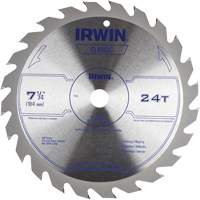 Lame de scie circulaire de s&eacute;rie classique, 7-1/4", 24 dents, Pour Bois Distribution Élite MP