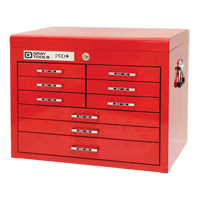 Coffre sup&eacute;rieur de s&eacute;rie PRO+, 26" la, 9 tiroirs, Rouge Distribution Élite MP
