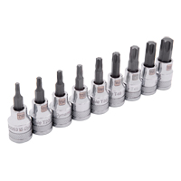 Jeu de douilles standards, Torx, Prise 3/8", 9 mrcx Distribution Élite MP