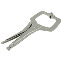 Locking Clamp Pliers with Swivel Pads, 11" Length, C-Clamp Distribution Élite MP