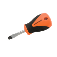 Tournevis court pour &eacute;crous &agrave; fente, Tige de 1/4", Ronde, 3-3/4" lo, Prise en Coussin&eacute;e Distribution Élite MP