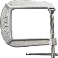 Serre-joint en C de s&eacute;rie l&eacute;g&egrave;re, Capacit&eacute; de 3" (76 mm), Profondeur de gorge de 4-1/2" (114 mm) Distribution Élite MP