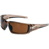 Lunettes de s&eacute;curit&eacute; Uvex Hypershock, Lentille Espresso, Anti-&eacute;gratignures/Polaris&eacute;, ANSI Z87+ Distribution Élite MP