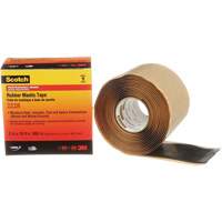Ruban de mastic de caoutchouc 2228 Scotch, 50,8 mm (2") x 3 m (10'), Noir Distribution Élite MP