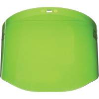 Faceshield Window, Polycarbonate, Green Tint Distribution Élite MP