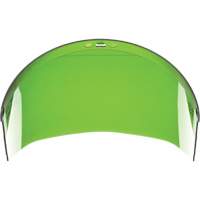 Faceshield Window, Polycarbonate, Green Tint Distribution Élite MP