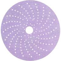 Disque de ponçage net mauve Hookit, dia 6", Grain P240, Oxyde d'aluminium, Poids C Distribution Élite MP