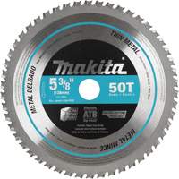 Lame de scie &agrave; pointe en carbure, 5-3/8", 50 dents, Pour M&eacute;tal Distribution Élite MP