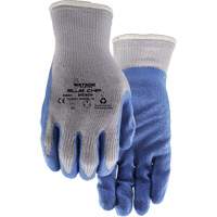Stealth Blue Chip Coated Gloves, Large, Rubber Latex Coating, 10 Gauge, Polyester Shell Distribution Élite MP
