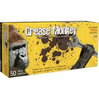 Grease Monkey&reg; Gloves, Large, Nitrile, 8-mil, Powder-Free, Black Distribution Élite MP