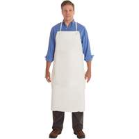 AlphaTec&reg; 56-101 PVC Apron, PVC/Vinyl, White, 33" W x 44" L Distribution Élite MP