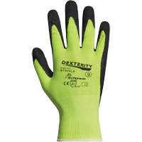Dexterity&reg; Coated Gloves, 10, Latex Coating, 13 Gauge, Polyester Shell Distribution Élite MP