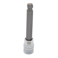Long SAE Bit Socket, 3/8" x 3-5/8" L, 3/8" Drive Distribution Élite MP