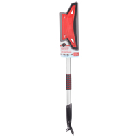 Balai &agrave; neige anti&eacute;gratignures, T&eacute;lescopique, lame Mousse de CAV/E, 52" Longueur, Rouge Distribution Élite MP