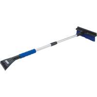 Brosse &agrave; neige t&eacute;lescopique, T&eacute;lescopique, lame Polypropyl&egrave;ne, 32-1/2" Longueur, Bleu Distribution Élite MP