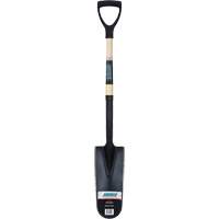 Pelle &agrave; drain robuste, Acier au carbone, Lame 16" x 6", 29" lo, Manche Prise en D Distribution Élite MP