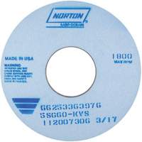 Tool Room Wheel, Type 01, Ceramic Alumina, 14" x 1" Distribution Élite MP