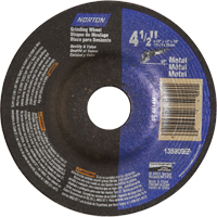 Depressed Centre Metal Grinding Wheels, 4-1/2" x 1/4", 7/8" Arbor, Aluminum Oxide, Type 27 Distribution Élite MP