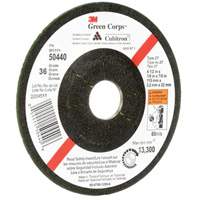 Green Corps Flexible Grinding Wheel, 4-1/2" x 1/8", 7/8" Arbor, Ceramic, Type 27 Distribution Élite MP