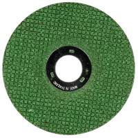 Green Corps Flexible Grinding Wheel, 4-1/2" x 1/8", 7/8" Arbor, Ceramic, Type 27 Distribution Élite MP