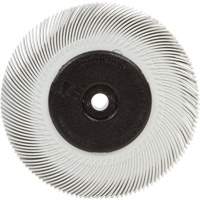 Brosse radiale en soies Scotch-Brite, C&eacute;ramique, Grain 120, 6" dia. Distribution Élite MP