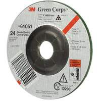 Green Corps Flexible Grinding Wheel, 5" x 1/4", 7/8" Arbor, Ceramic, Type 1 Distribution Élite MP