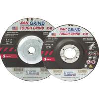 A24T Tough Grind Grinding Wheel, 5" x 1/4", 7/8" Arbor, Aluminum Oxide, Type 27 Distribution Élite MP