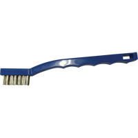 Small Cleaning Scratch Brushes, Brass, 3 x 7 Wire Rows, 7-3/4" Long Distribution Élite MP