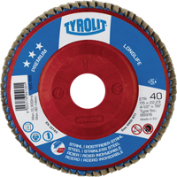 Long Life Flap Disc, 5" x 7/8", Type 27, 40 Grit, Zirconium Distribution Élite MP