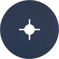 Disque de ponçage en fibre de r&eacute;sine, Zirconium, 36, 5" Dia x 7/8" Arbre Distribution Élite MP