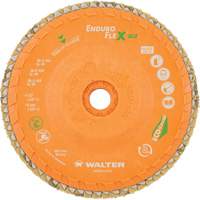 Enduro-Flex Alu Spin-On Flap Disc, 4-1/2" x 5/8"-11, Type 27, 40 Grit, Zirconia Alumina Distribution Élite MP