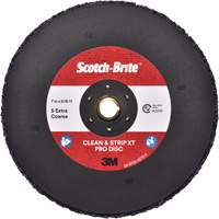 Disque  Clean and Strip  XT Pro Scotch-Brite, 7" dia., Grain Extra grossier, Carbure de silicium Distribution Élite MP