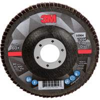 Disque &agrave; lamelles &agrave; changement rapide 769F, 4-1/2" x 7/8", Type 27, Grain 60+, C&eacute;ramique Distribution Élite MP