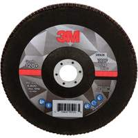 Disque &agrave; lamelles &agrave; changement rapide 769F, 7" x 7/8", Type 27, Grain 120+, Oxyde d'aluminium/C&eacute;ramique Distribution Élite MP