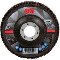 Disque &agrave; lamelles &agrave; changement rapide 769F, 4-1/2" x 7/8", Type 29, Grain 40+, C&eacute;ramique Distribution Élite MP