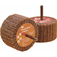 Combi Wheels, 3" Dia. x 1-3/4" W, 1/4" Arbor, Aluminum Oxide Distribution Élite MP