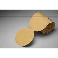 Disque abrasif dor&eacute; en rouleau de papier Stikit, 6" dia., Grain P150, Oxyde d'aluminium Distribution Élite MP