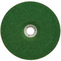 Green Corps Depressed Centre Wheel, 7" x 1/8", 7/8" Arbor, Ceramic, Type 27 Distribution Élite MP