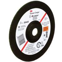 Green Corps Depressed Centre Wheel, 7" x 1/8", 7/8" Arbor, Ceramic, Type 27 Distribution Élite MP