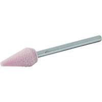 Meule mont&eacute;e vitrifi&eacute;e, B53, Oxyde d'aluminium, 5/16" dia., 5/8" lo, 80 Grain Distribution Élite MP